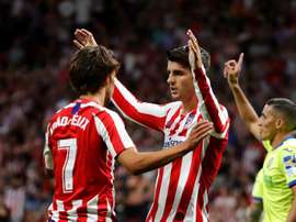Morata et Joao Felix, pour garder le rythme à Leganes. EFE