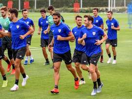 Garitano recupera a Íñigo Martínez e Ibai para visitar Getafe. EFE