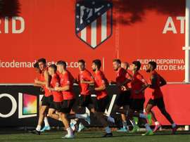Diego Simeone assure 90 buts par saison à l'Atlético. EFE/ Kiko Huesca
