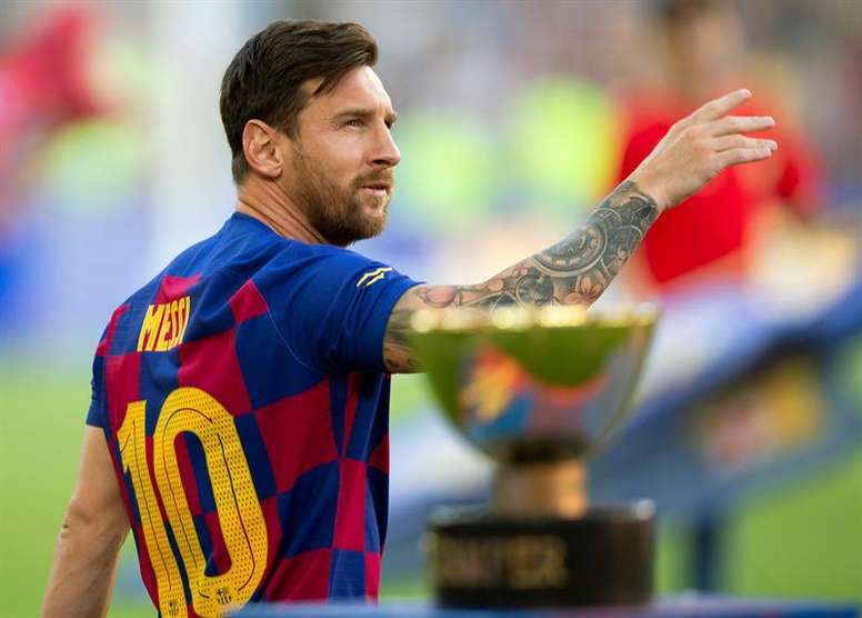 Messi: Neither ruled out nor called up for Pamplona. EFE