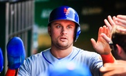 En la imagen, el guardabosques J.D. Davis de los Mets de Nueva York. EFE/Tannen Maury/Archivo