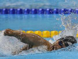 El atleta de Brasil Daniel Dias. EFE/Antonio Lacerda/Archivo