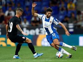 Dídac Vilà, le meilleur récupérateur du championnat espagnol. EFE