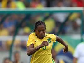Formiga es una de las referentes del fútbol femenino en Brasil. EFE/Archivo