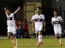Olimpia firmó la tercera victoria consecutiva. EFE