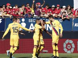 Barca are on a very poor run of form away from home. EFE