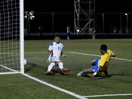 Nicaragua y San Vicente empatan en su debut en la Liga de Naciones. EFE/JorgeTorres