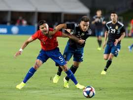Lautaro supera Mesis, Maradona e Higuaín. EFE/ Armando Arorizo