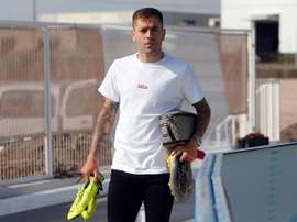 Rubén Peña ve buen trabajo, pero sin resultados. EFE