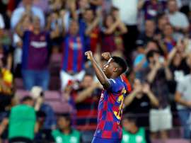 Le Barça blinde le contrat d'Ansu Fati. EFE