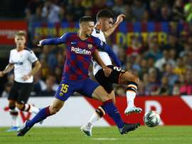 La gestion de Lenglet et de ses cartons jaunes avant le 'Clasico'. EFE