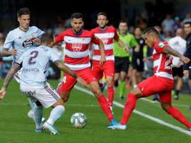 La afición del Celta podrá acompañar a su equipo a Granada. EFE
