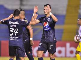 Motagua y Marathón, a la cabeza en Honduras. EFE/José Valle/Archivo