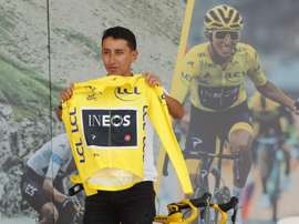 El ciclista colombiano Egan Bernal, ganador del Tour de Francia 2019. EFE/ Mauricio Dueñas Castañeda/Archivo