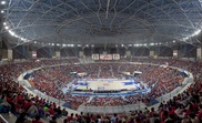 El pabellón Buesa Arena de Vitoria. EFE/ADRIÁN RUIZ DE HIERRO/Archivo