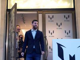 Leo Messi souhaite conquérir le monde de la mode. EFE