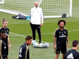 Zidane has got Valverde back for the Sevilla game. EFE