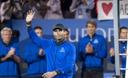 Rafa Nadal este domingo a su llegada al torneo. EFE/EPA/Martial Trezzini