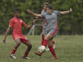El fútbol femenino en Colombia está en auge. EFE