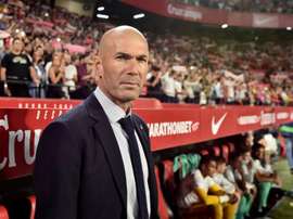 Zidane fier de son équipe. eFE