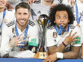 El Madrid ganó un particular 'Clásico' al Barça en la gala 'The Best'. EFE