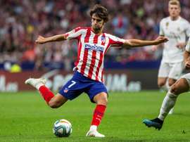 Some Atletico fans were not happy to see Joao Felix taken off for Marcos Llorente. EFE