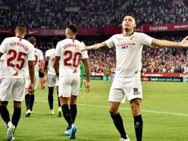 Ocampos enamora al Sevilla. EFE
