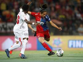 América de Cali se llevó su primera Liga femenina. EFE/Luis Eduardo Noriega A.