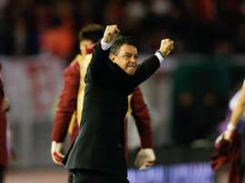 A impressionatnte marca de Gallardo: 51 vitórias em 62 decisões. EFE/Juan Ignacio Roncoroni
