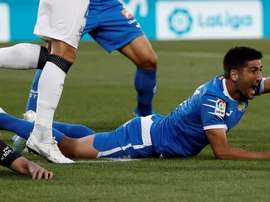 El Getafe confirmó la rotura del menisco de Markel Bergara. EFE