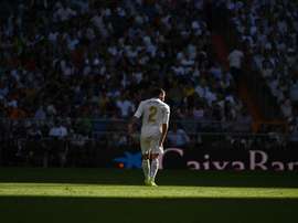 Carvajal est incertain pour la Coupe du Roi. EFE/Fernando Villar