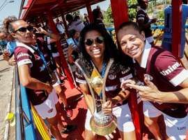 O time feminino da Ferroviária de Araraquara é o atual campeão brasileiro. EFE/ Sebastião Moreira