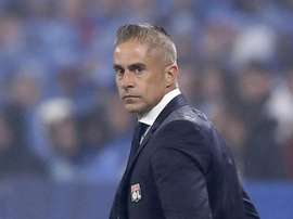 Le Corinthians pense à Sylvinho. EFE/SEBASTIEN NOGIER/Archivo