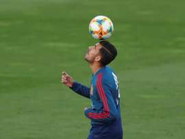 Sem muitas chances no Arsenal, Ceballos quer um novo rumo. EFE/ Juanjo Martín/Arquivo