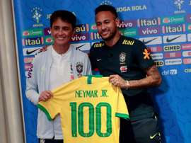 Neymar es centenario. EFE