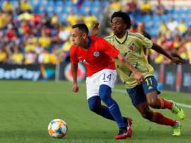 12 people have been arrested after the match between Chile and Colombia. EFE/Manuel Lorenzo