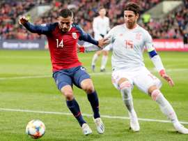 Moreno encense Sergio Ramos. EFE