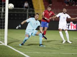 Costa Rica sigue sin saber lo que es ganar. EFE/Jeffrey Arguedas