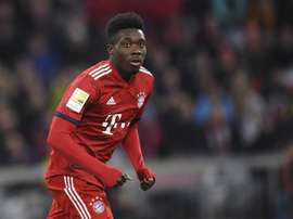 Alphonso Davies, la pépite qui brille déjà lors des grandes occasions. EFE