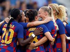 El Barça retransmitirá al femenino en casa. EFE