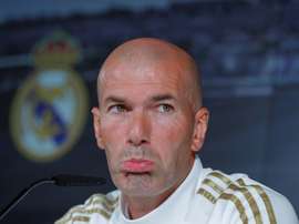 Zidane will field a top team for the game with Eibar. EFE