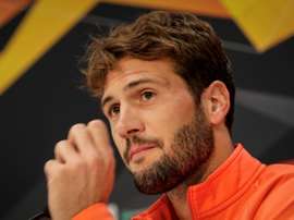 Franco Vazquez évoque le but annulé. EFE