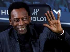 La leggenda vivente del calcio, il brasiliano Pelé. EFE