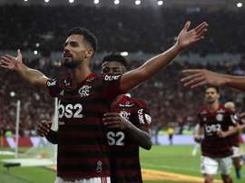 Flamengo fait marche arrière et Pablo Marí file à Arsenal. EFE/Marcelo Sayao