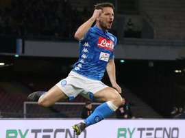 Mertens sigue saliéndose. EFE