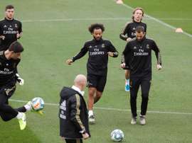 Marcelo pode estar de volta contra a Real Sociedad. AFP