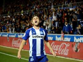 Lucas Pérez considera que pode oferecer mais ao clube. EFE/Jon Rodríguez Bilbao