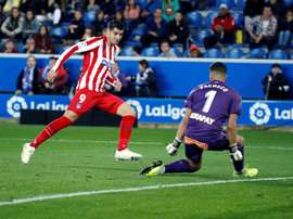 A victim tailored to Morata. EFE