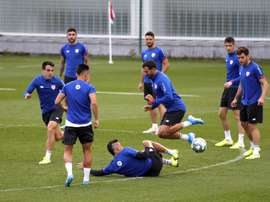 El Athletic volvió al trabajo. EFE