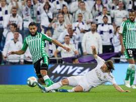 Esperando Modric. EFE/Rodrigo Jiménez